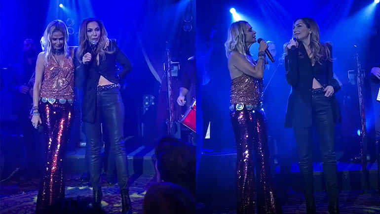 Άννα Βίσση και Δέσποινα Βανδή και πάλι μαζί στη σκηνή στη Θεσσαλονίκη – Η συνάντησή τους